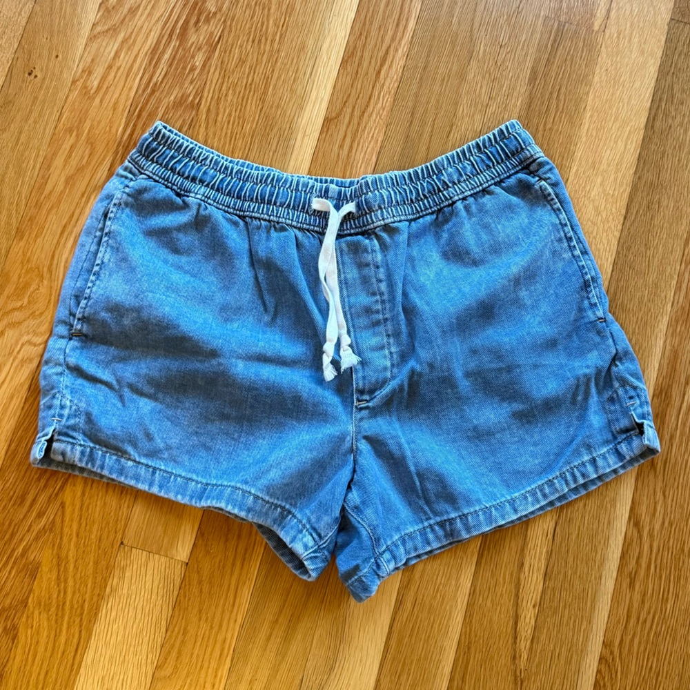 0214 - GAP Light Blue Women's Jean Shorts - Picture 2 of 5